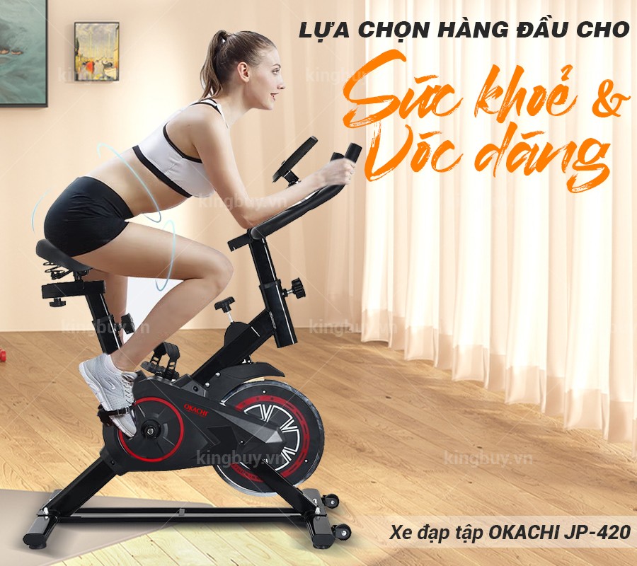 Xe đạp tập thể dục OKACHI JP-420